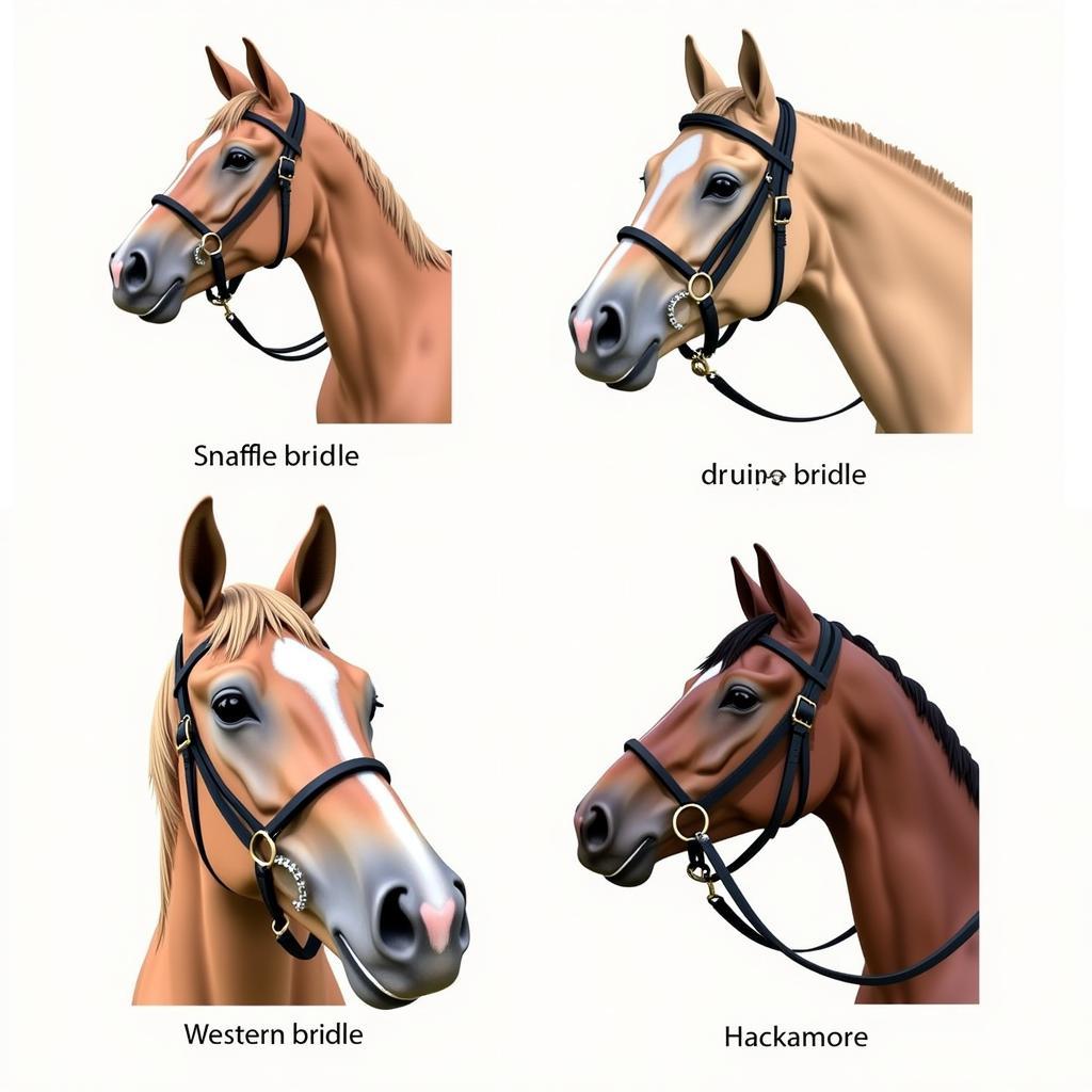 Different Types of Horse Bridles