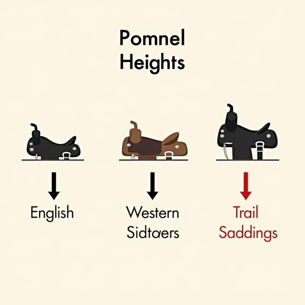 Pommel Heights for Different Riding Disciplines