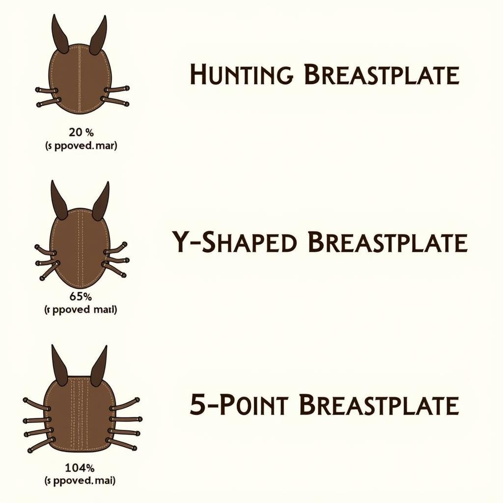 Types of Horse Breastplates