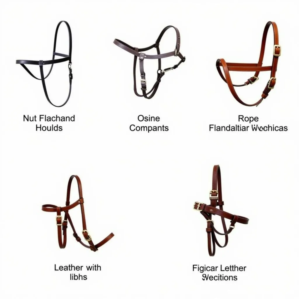 Different Types of Horse Halters