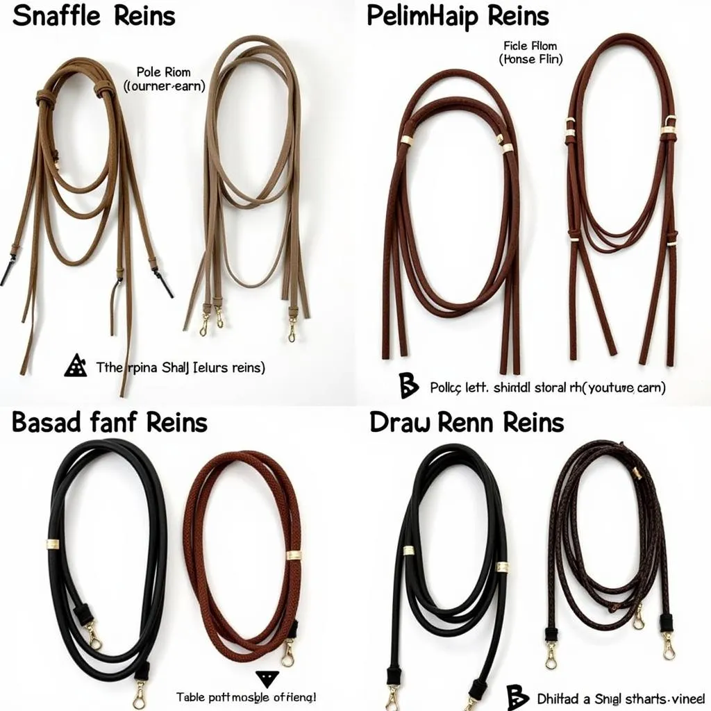 Types of Horse Reins