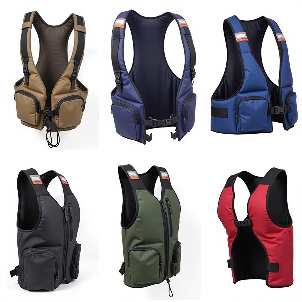 Various Inflatable Horse Riding Vest Styles