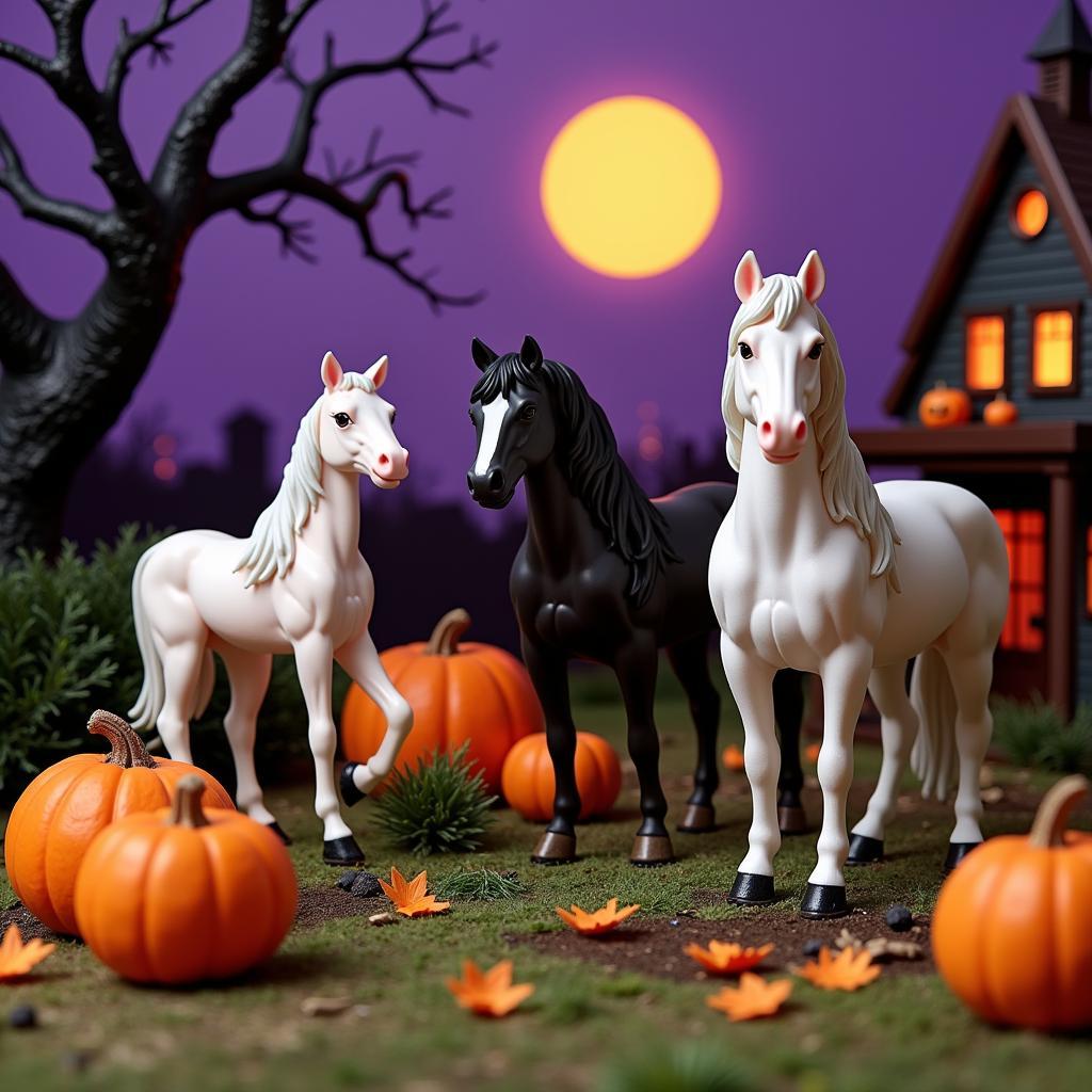 Displaying Breyer Halloween Horses