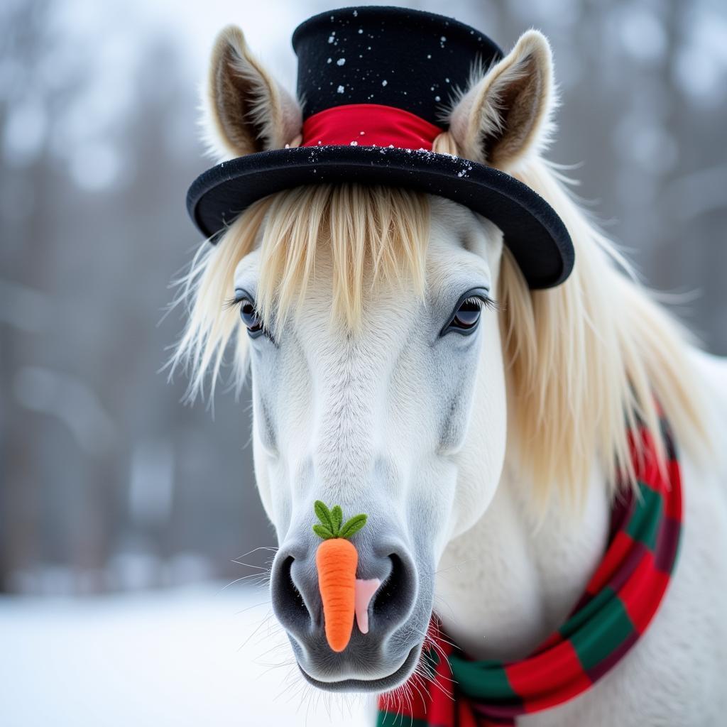 DIY Horse Christmas Costumes