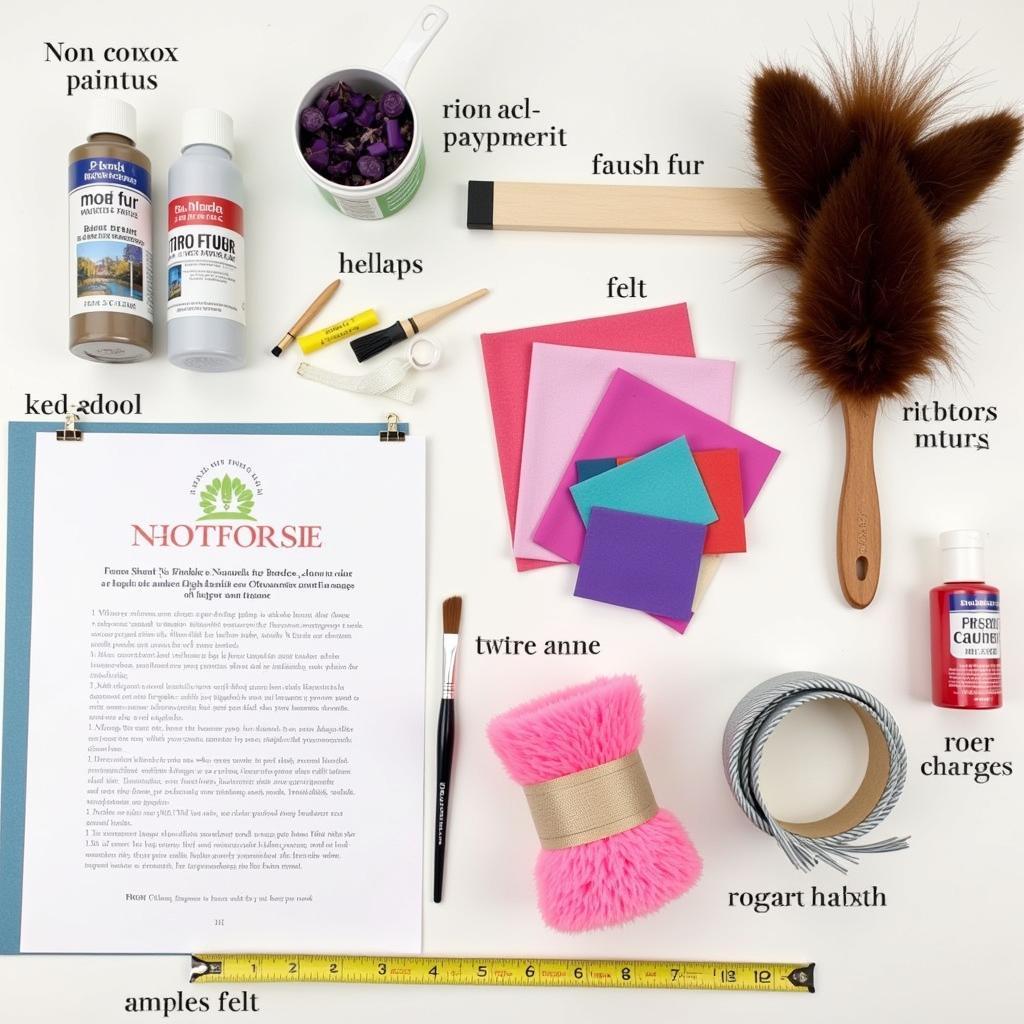 DIY Horse Costume Materials