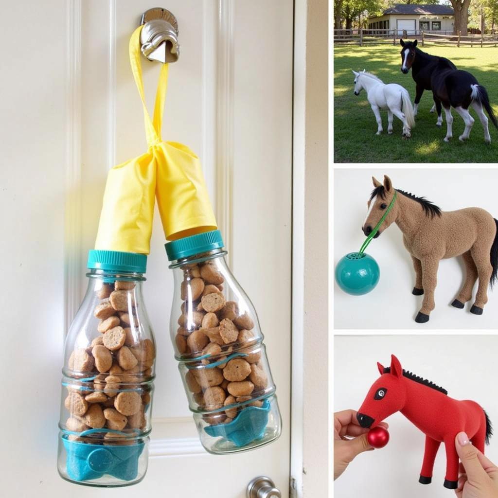 DIY Horse Toys Made From Recycled Materials