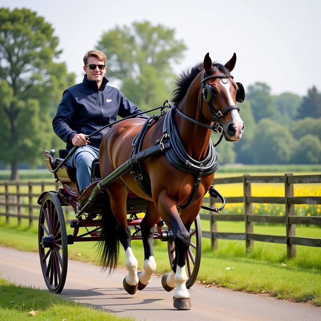 Dutch Harness Horse Driving