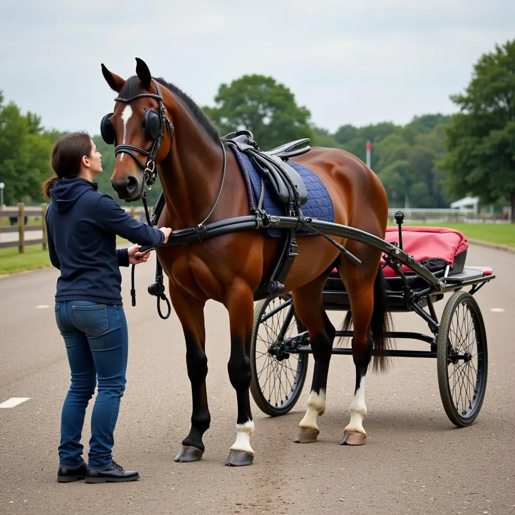 Dutch Harness Horse Training Levels