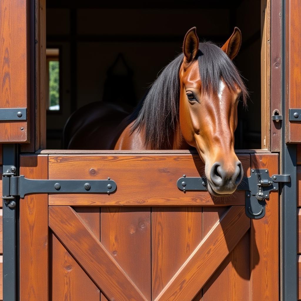 Dutch Horse Stall Doors: Enhanced Ventilation and Interaction