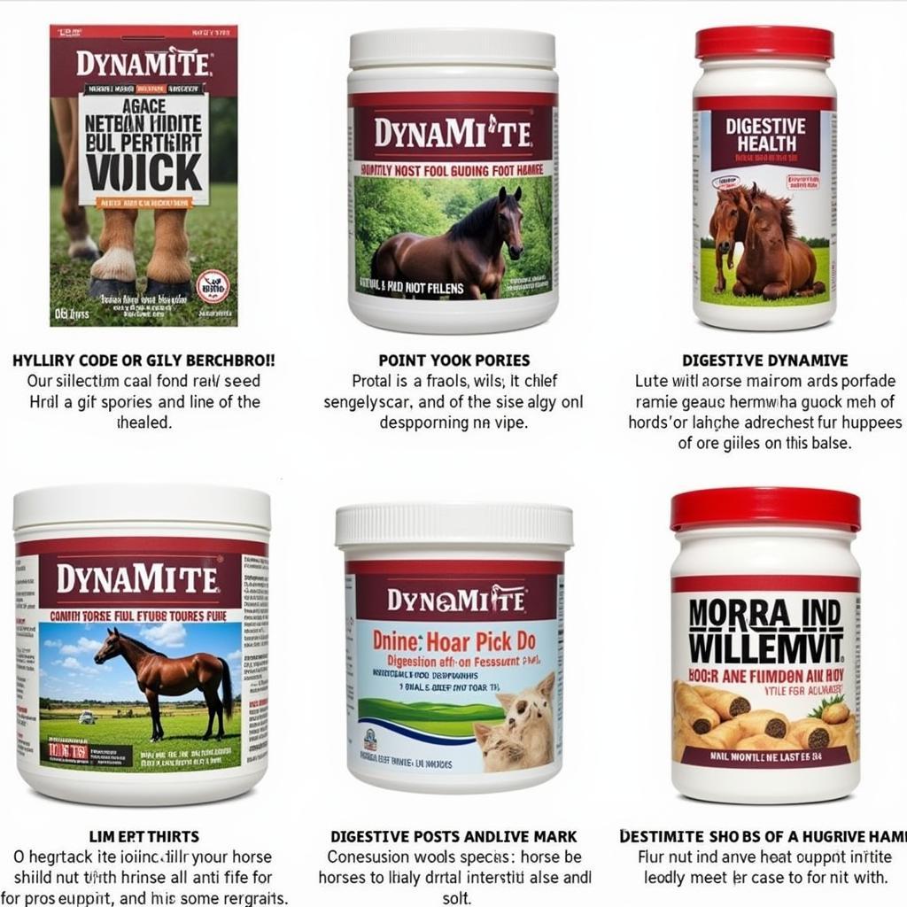 Dynamite Horse Supplements for Optimal Health