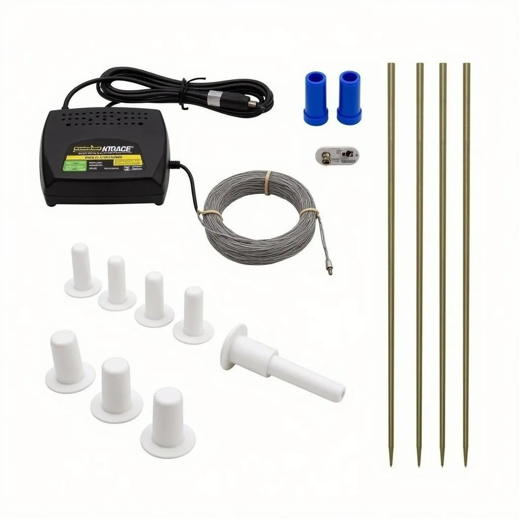 Electric Fence Kit Components