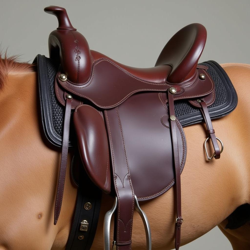 English Saddle Anatomy