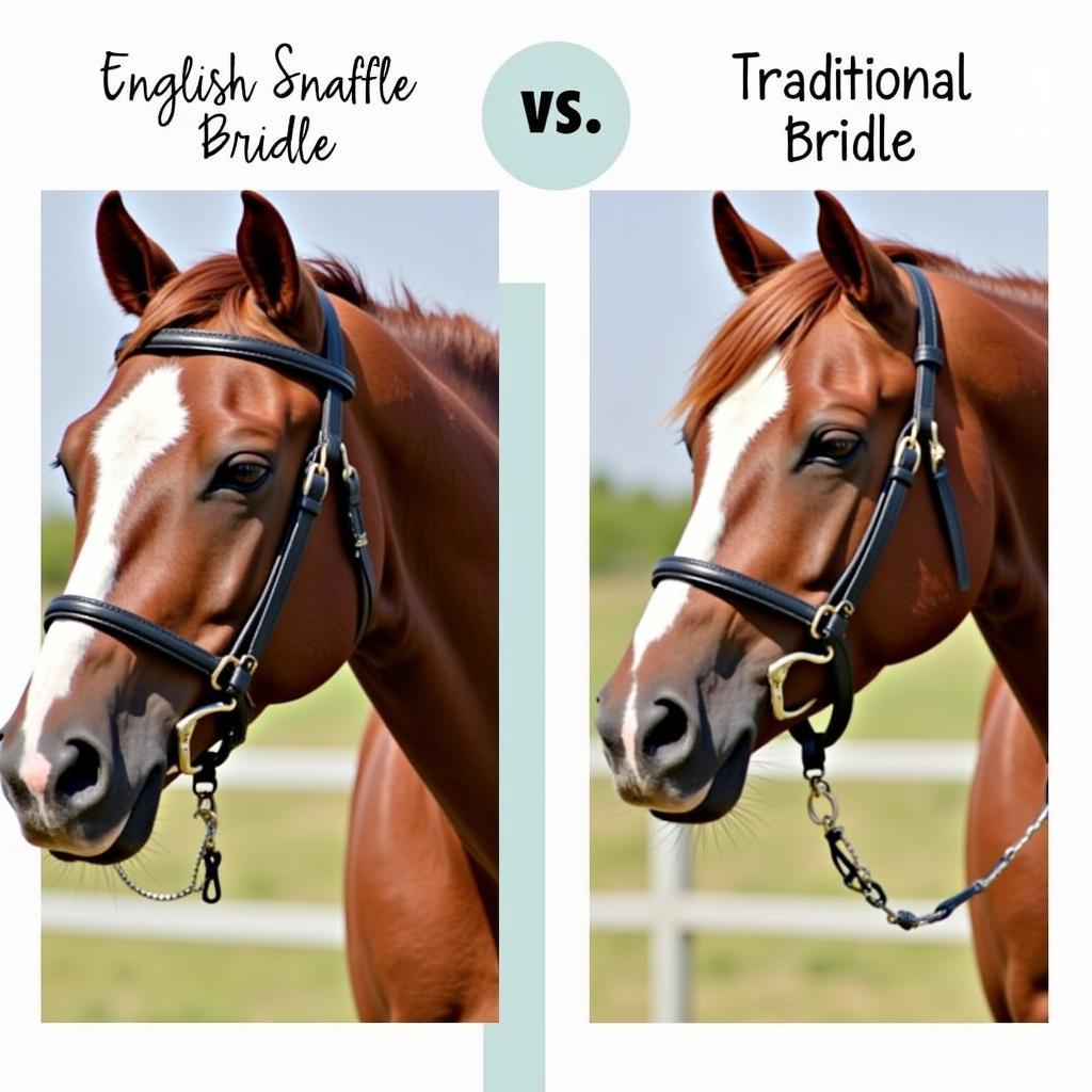 English vs. Western Bridles