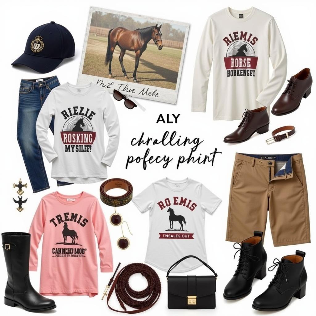 Equestrian Accessories Paired with Horse Shirts