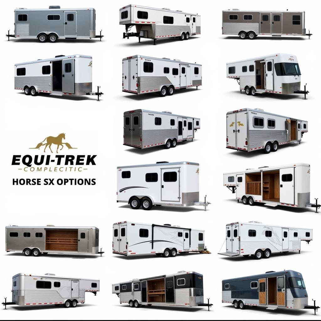 Equi-Trek Horse Trailer Customization Options