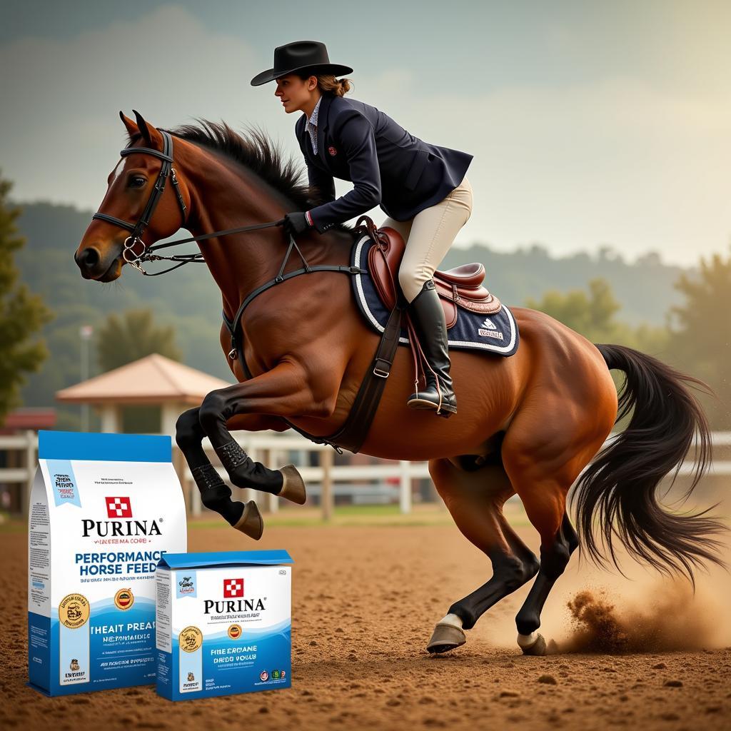 Performance Horse Fueled by Purina