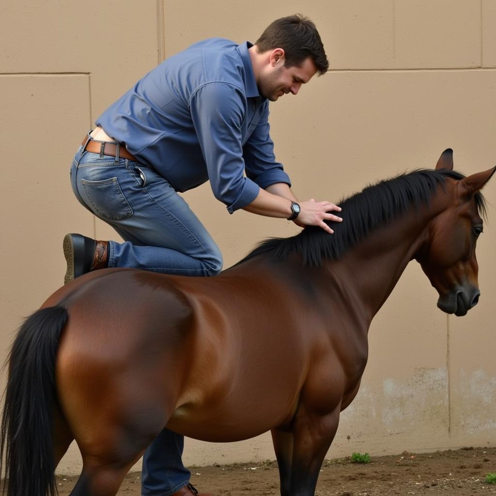 Equine Chiropractic Treatment