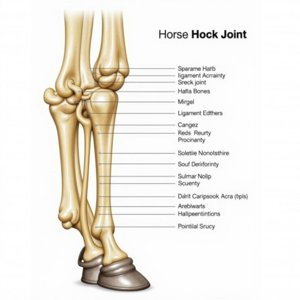 Equine Hock Anatomy