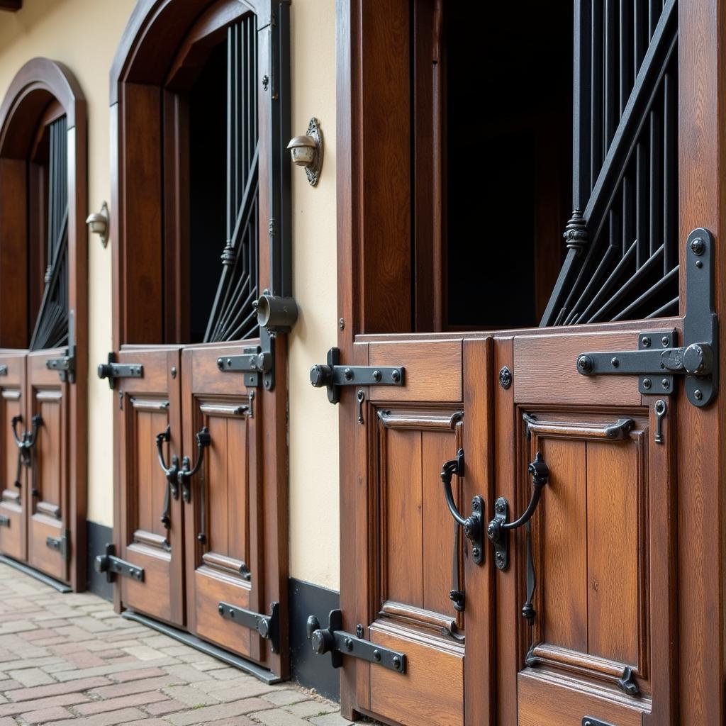 European Horse Stall Fronts