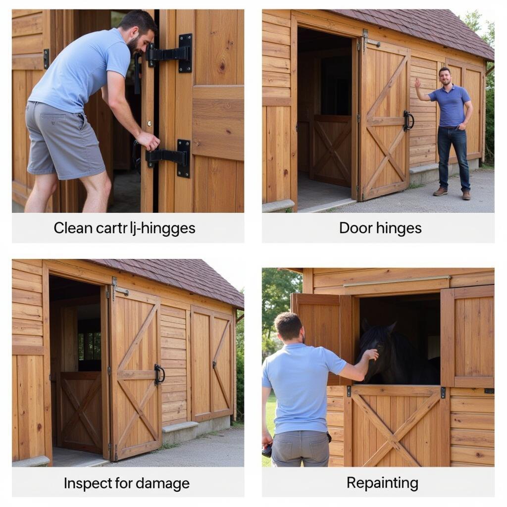 Exterior Horse Barn Doors Maintenance Tips