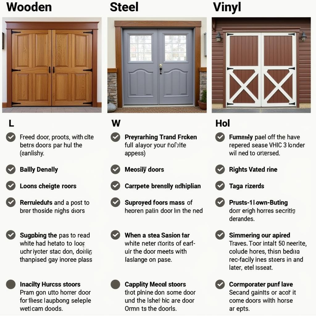 Exterior Horse Barn Doors Material Comparison