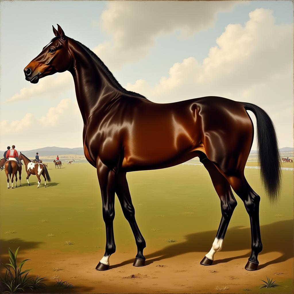 George Stubbs's painting of Hambletonian