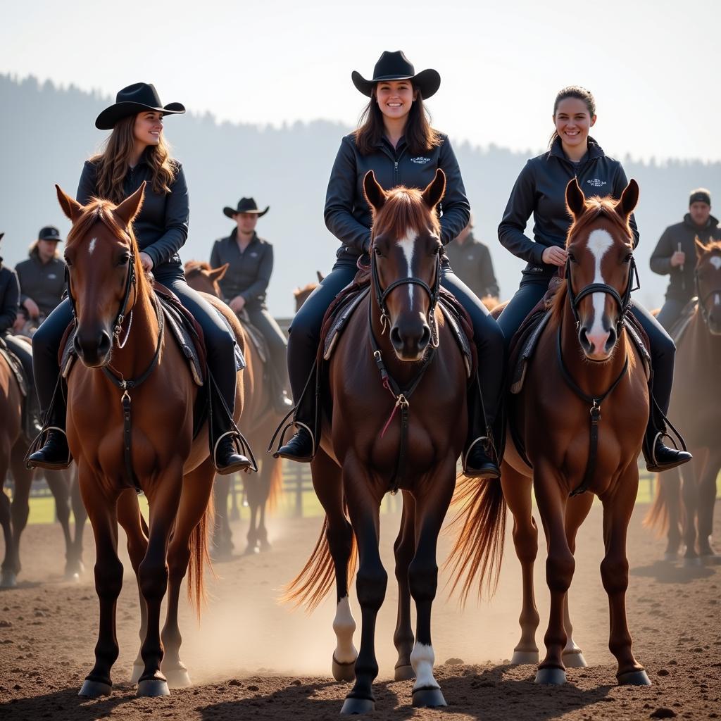 FCHA Riders Preparing for Competition