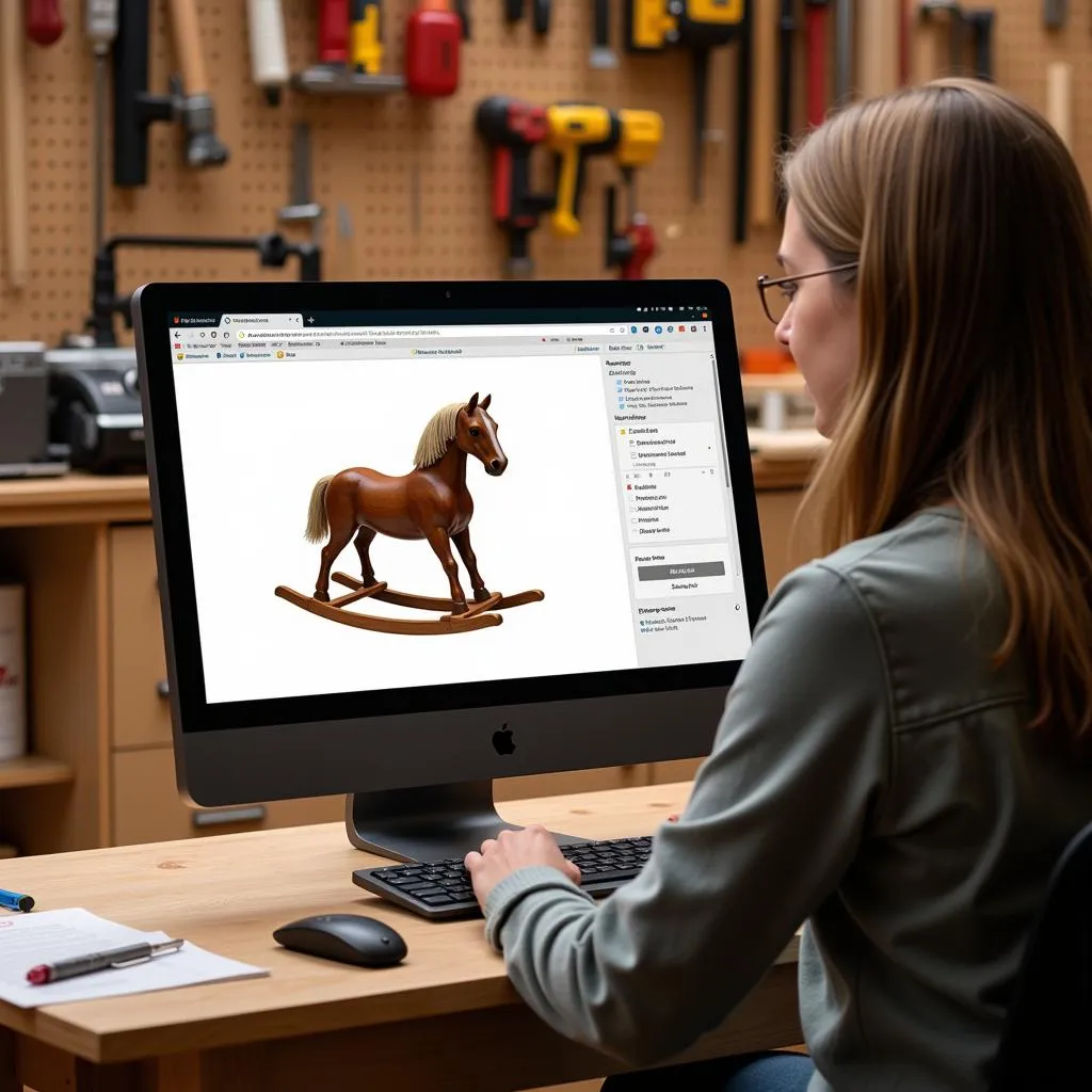 Searching for rocking horse plans online