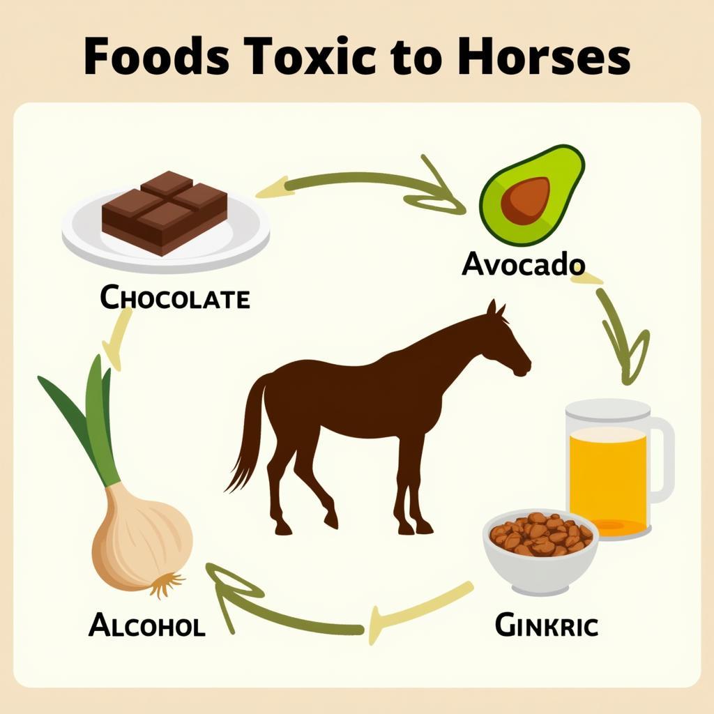 Forbidden Foods for Horses