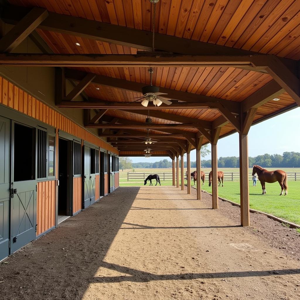 Spacious Horse Barn in Fort Collins