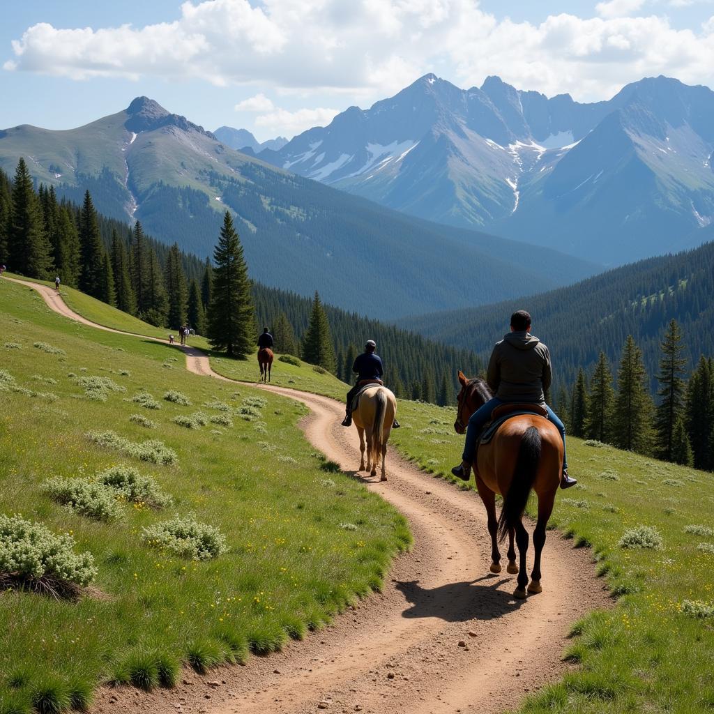 Horseback Riding Trail in Fort Collins