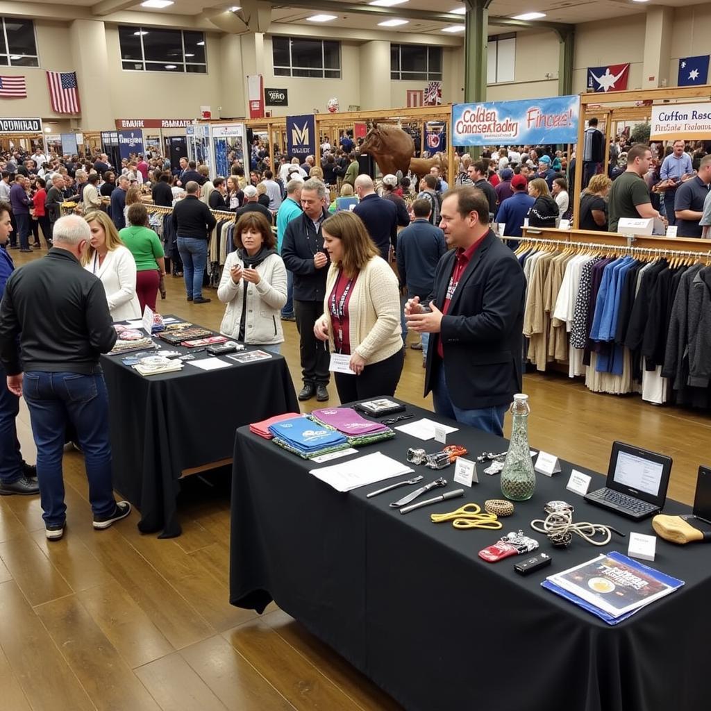 Shopping at the Fort Worth International Horse Show