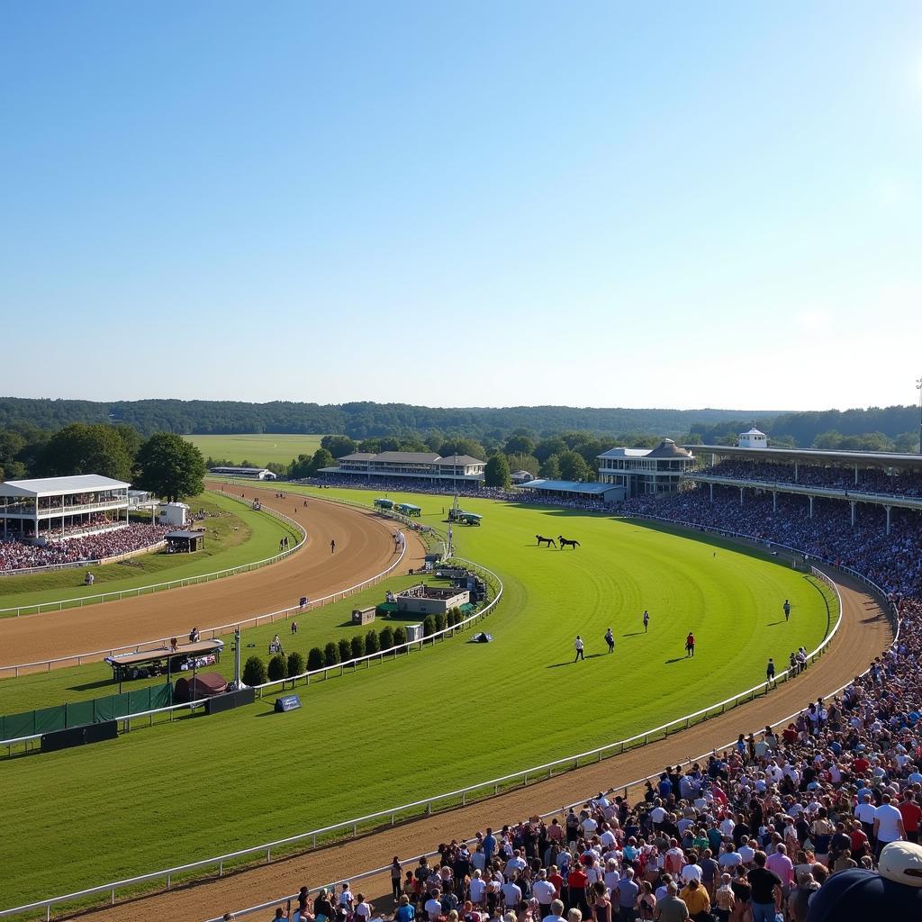 Fredericksburg Horse Racing Track