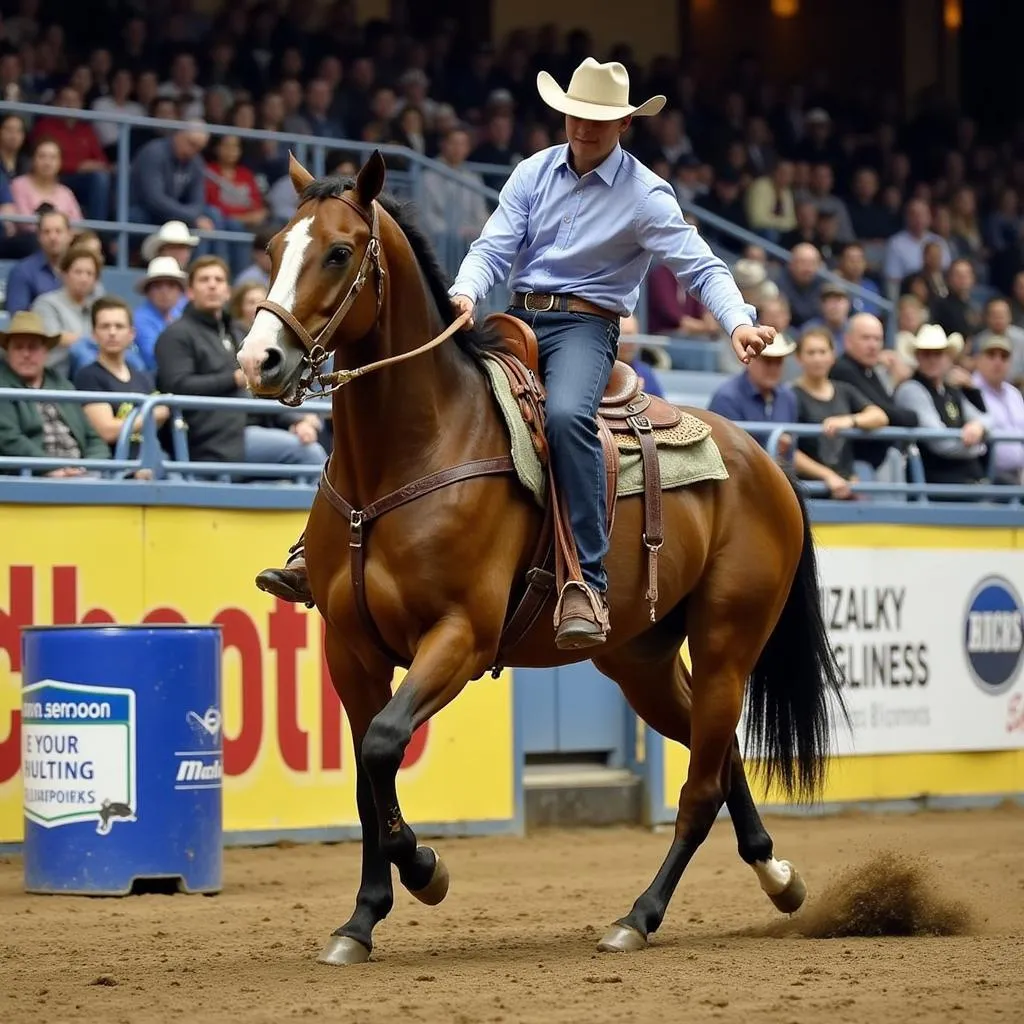 Frenchmans Guy, a legendary barrel horse