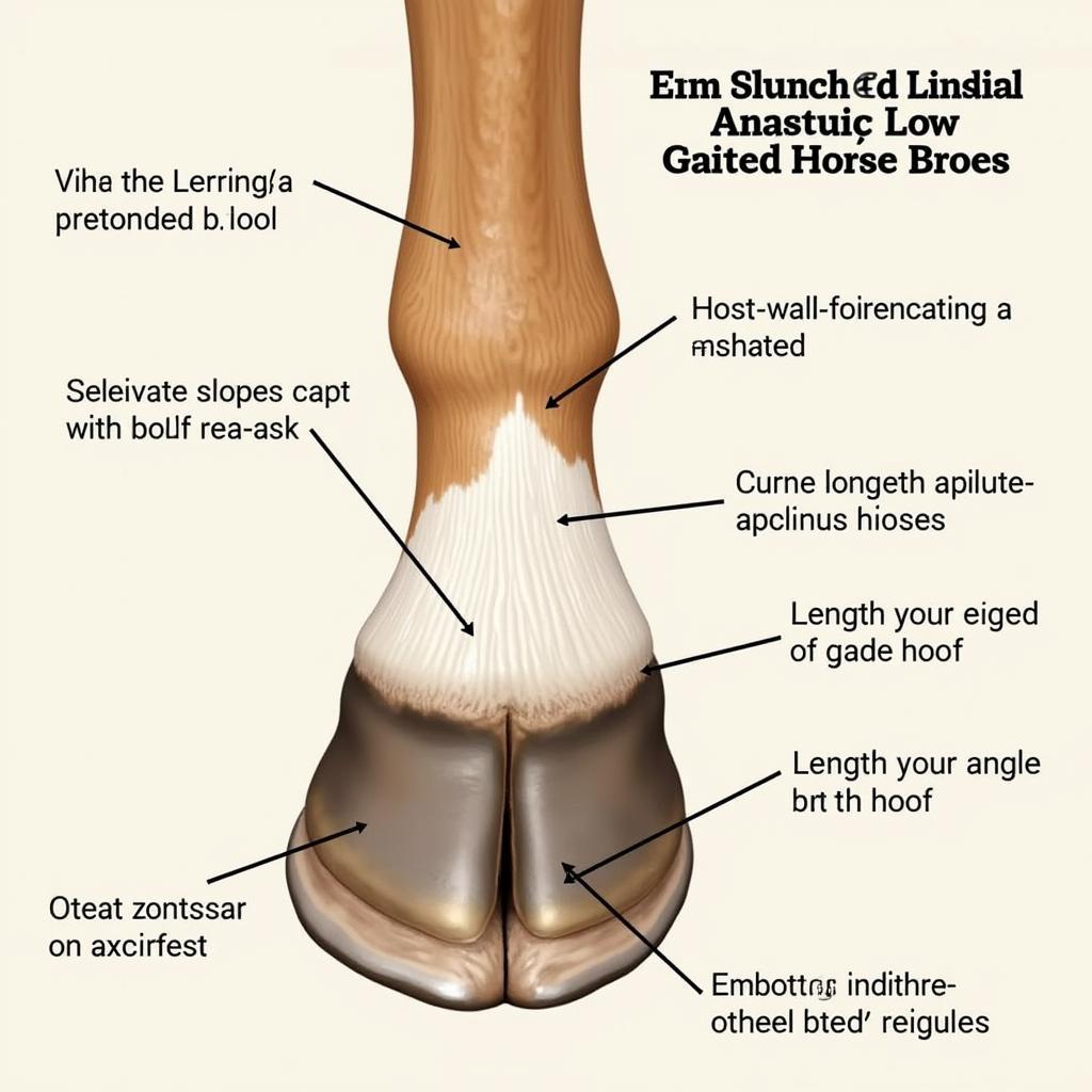 Gaited Horse Hoof Anatomy