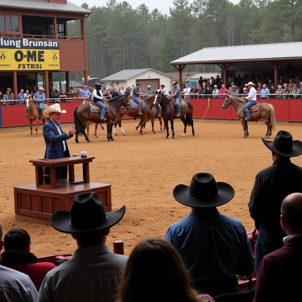 Horse Auction in Georgia