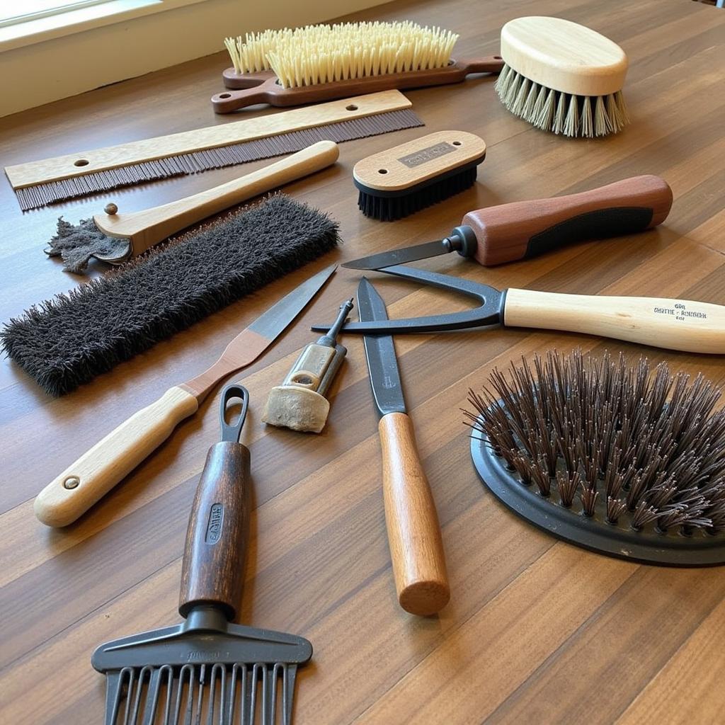 Grooming Tools for a Shedding Horse