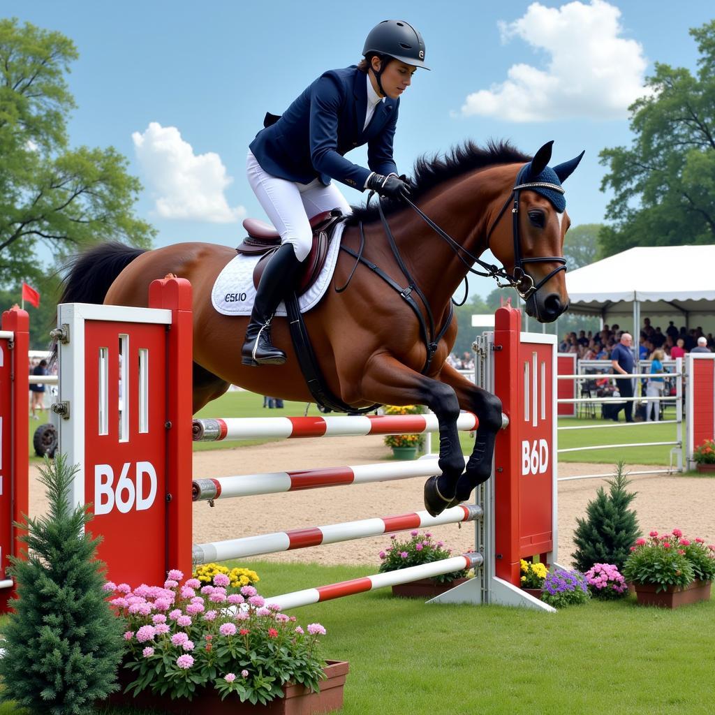 Equestrian competition at the Harford Horse Show