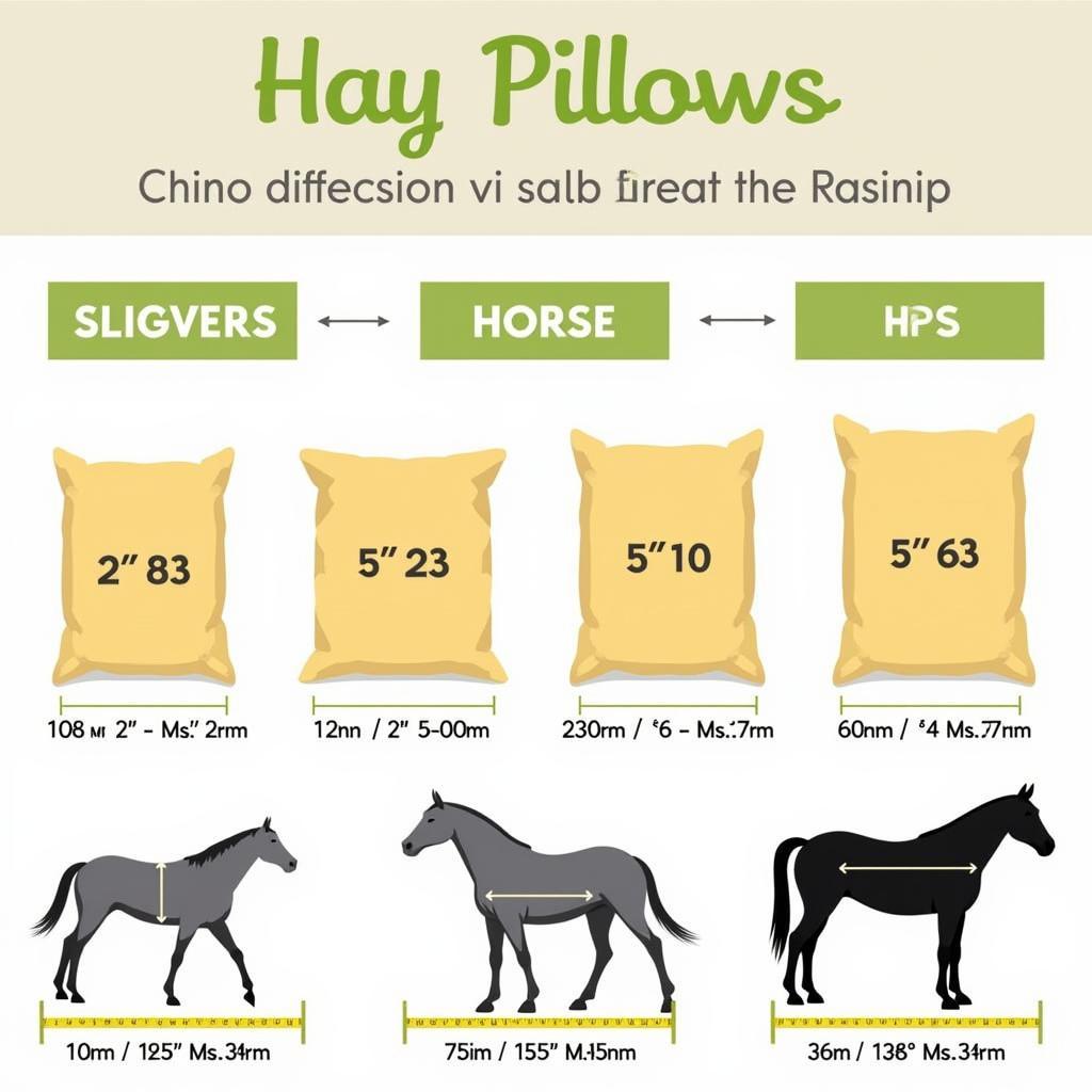 Selecting the Appropriate Hay Pillow Size for Your Horse