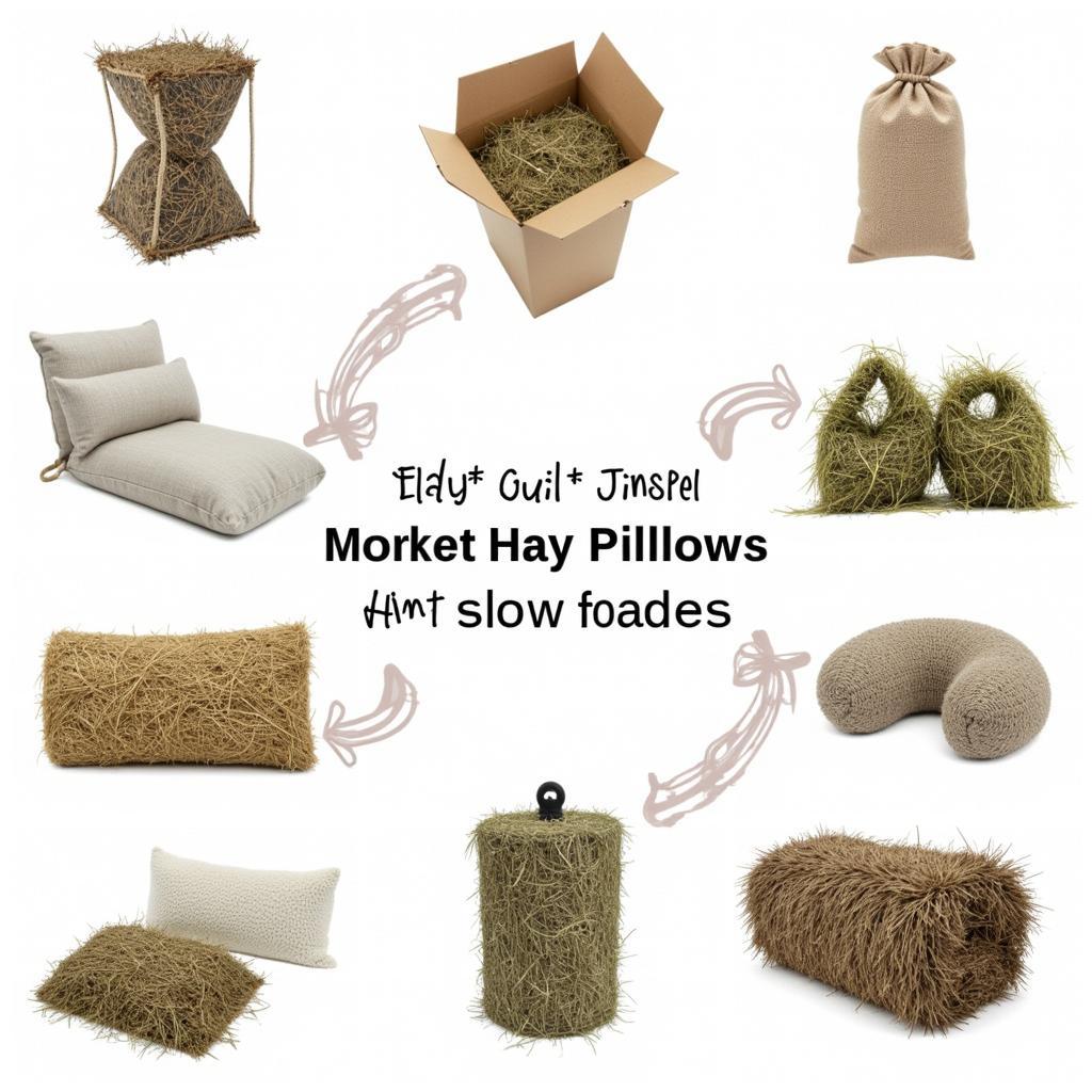 Different Types of Hay Pillows Available for Horses