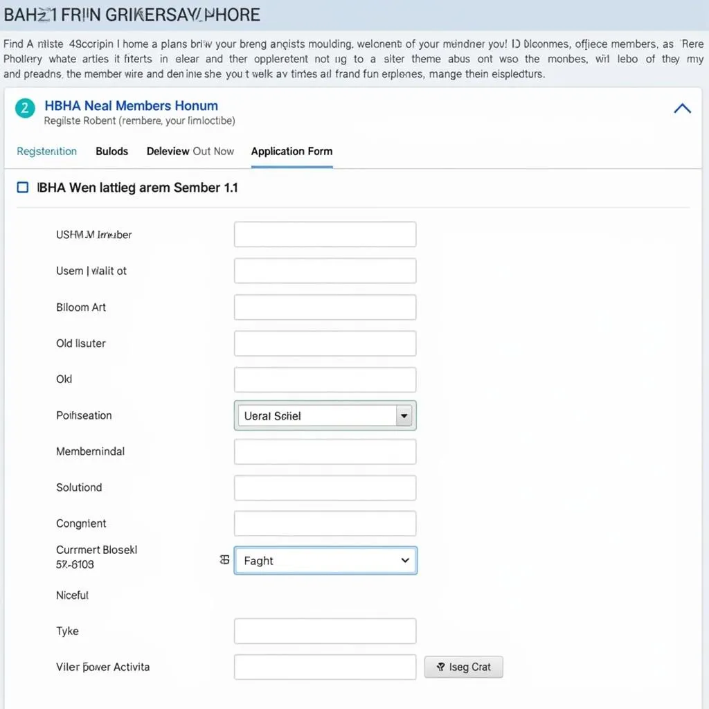 Heartland Buckskin Horse Association Registration Form