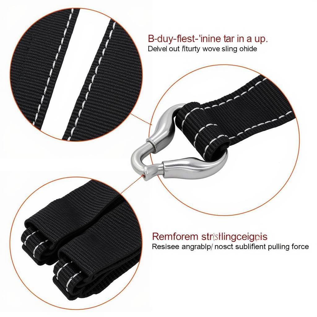 Heavy-duty horse blanket leg straps made from nylon webbing with reinforced stitching and rust-resistant hardware.