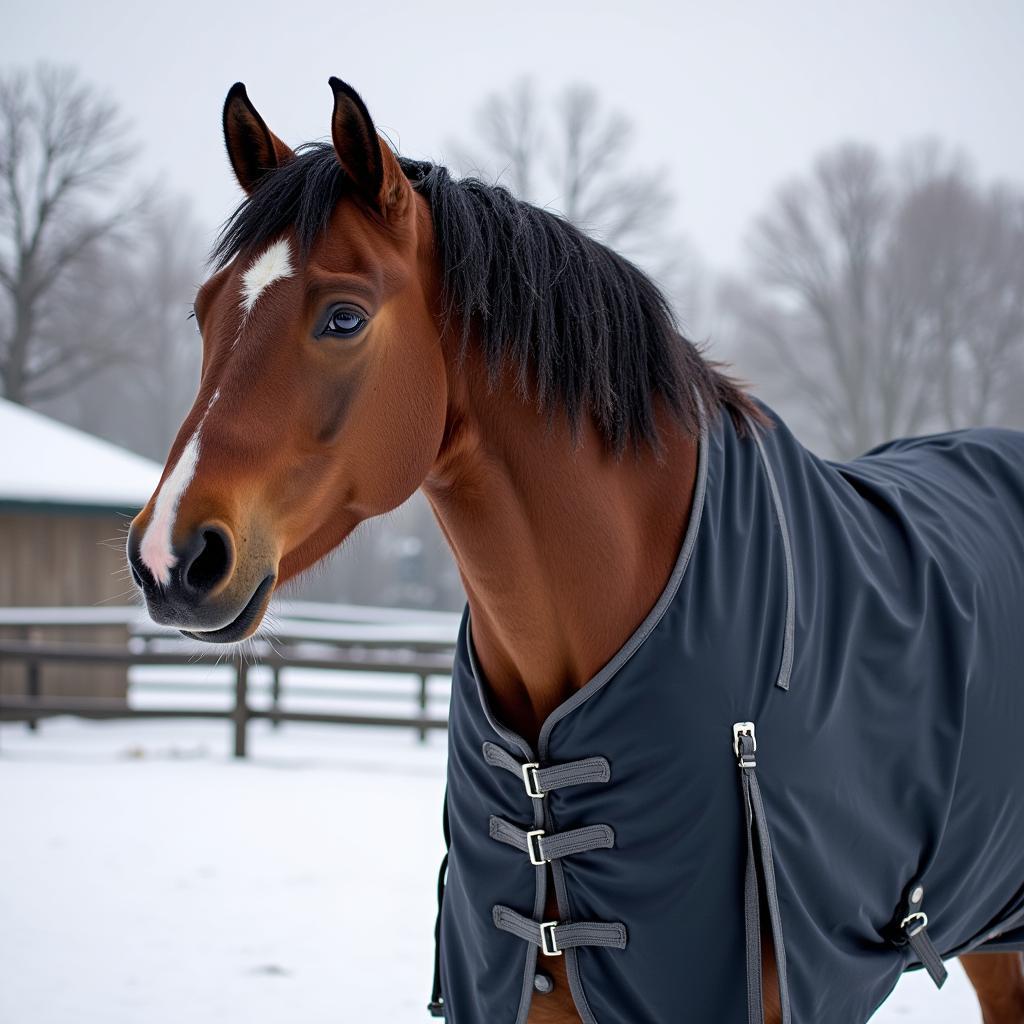 Heavy Duty Horse Blankets for Winter