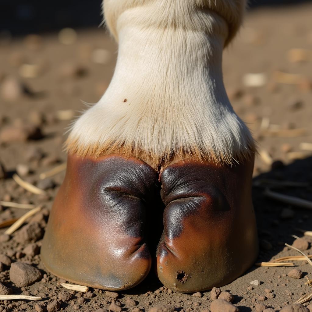 Horse Hoof Abscess