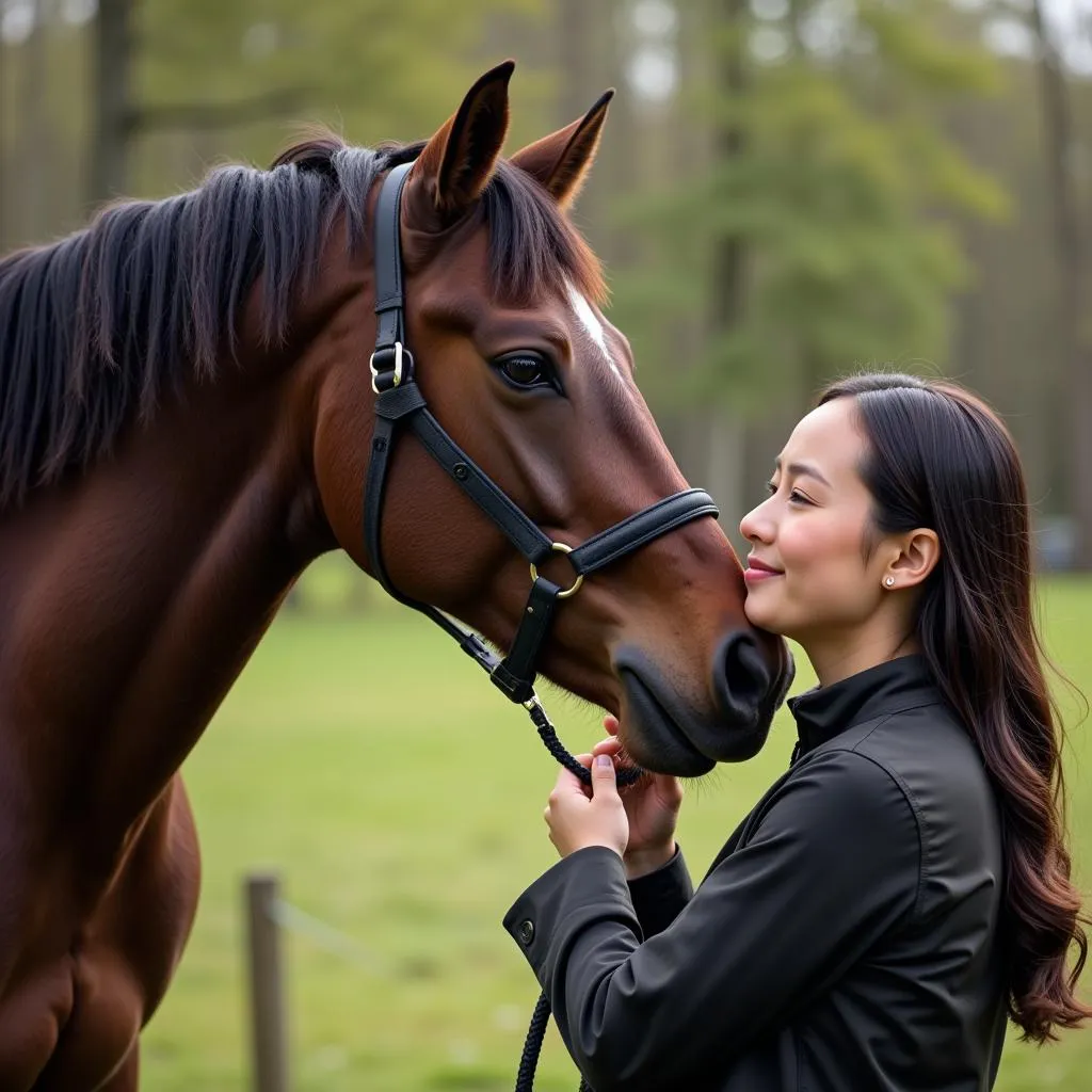 Horse and Handler Bonding