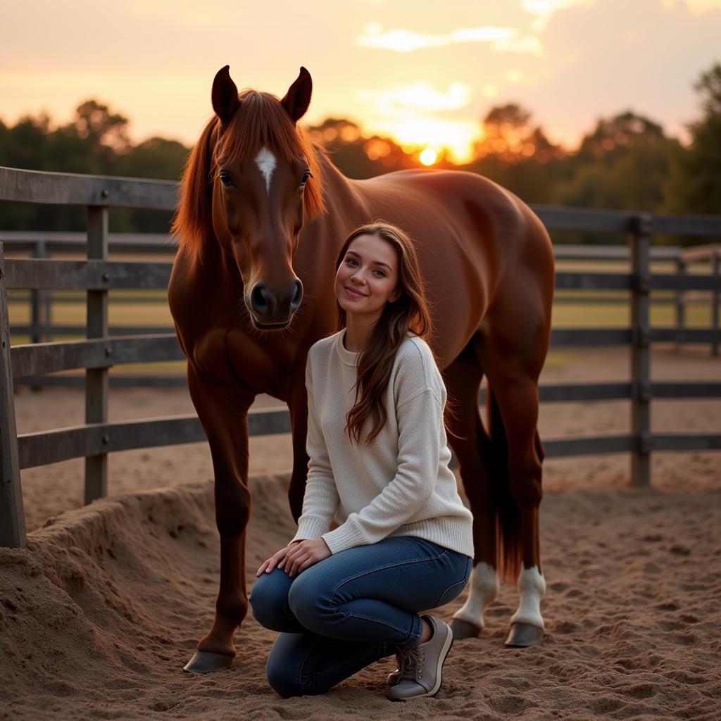 Building a Bond in the Round Pen