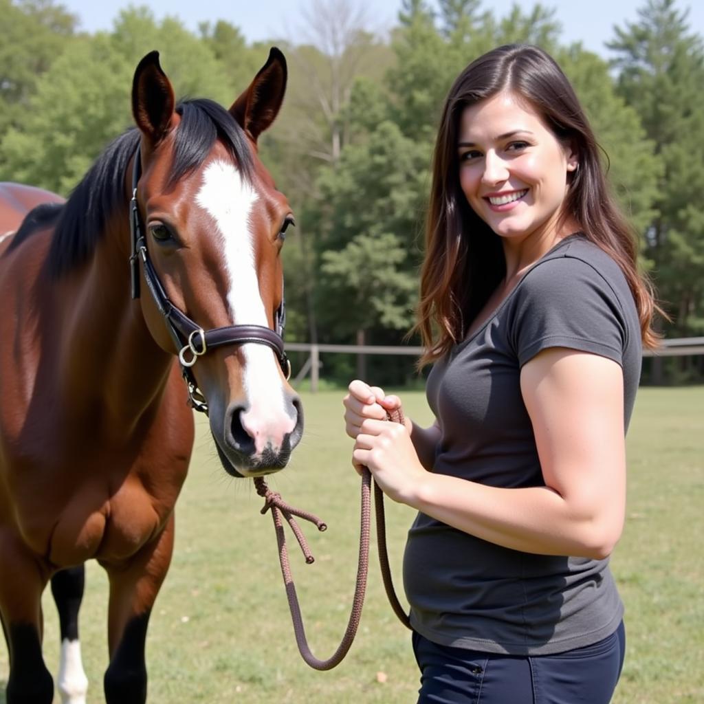 Safe Horse Handling With Lead