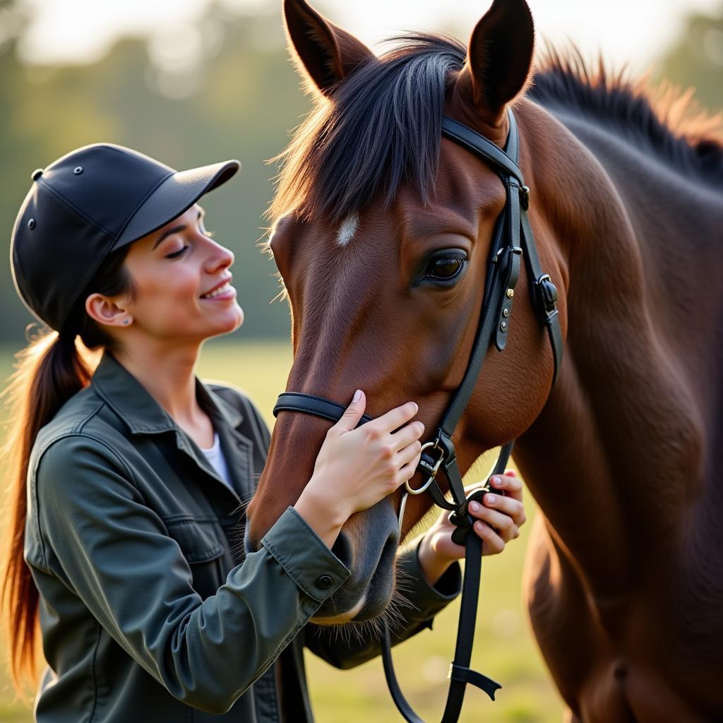 Building a Bond with Your Leased Horse