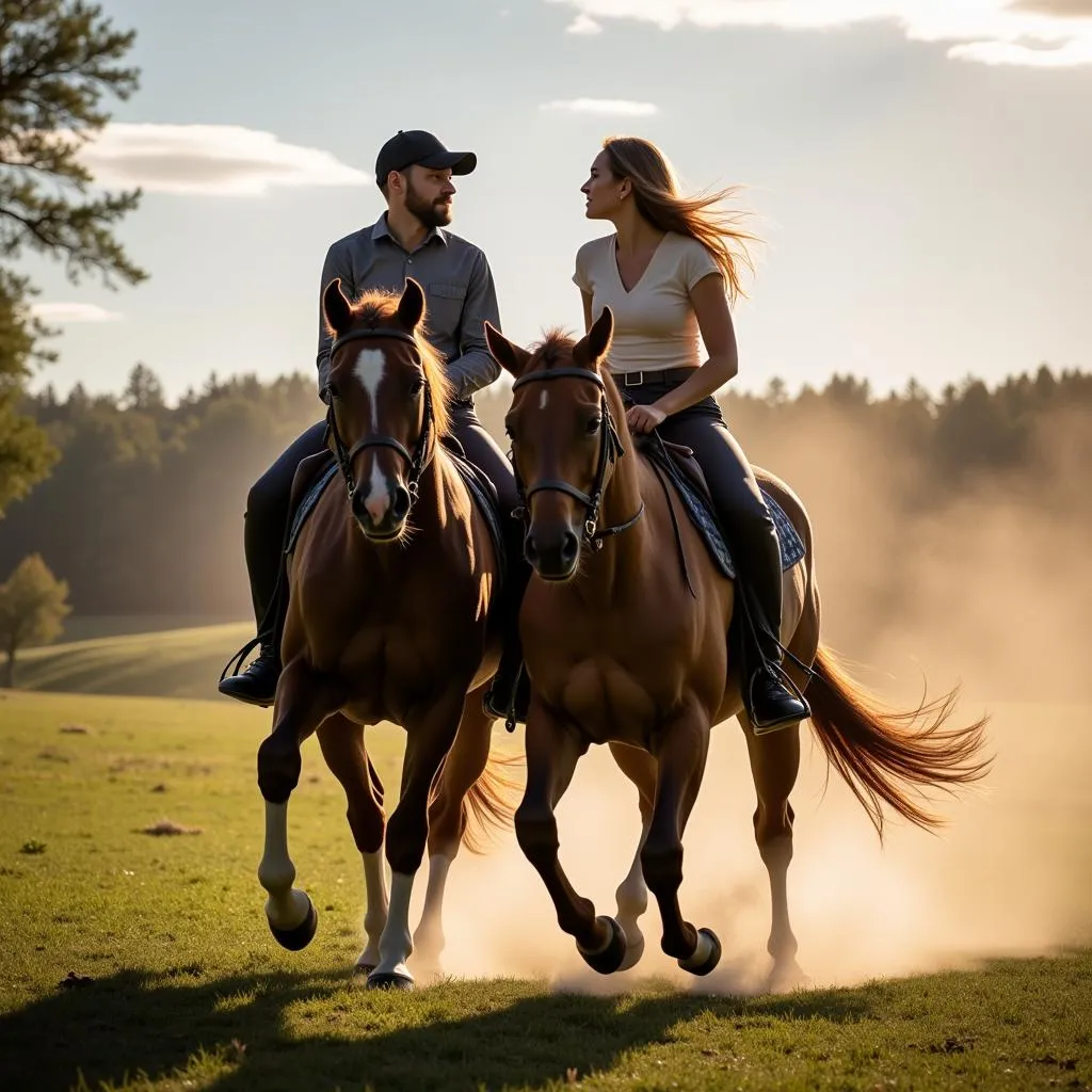 Horse and Rider in Harmony