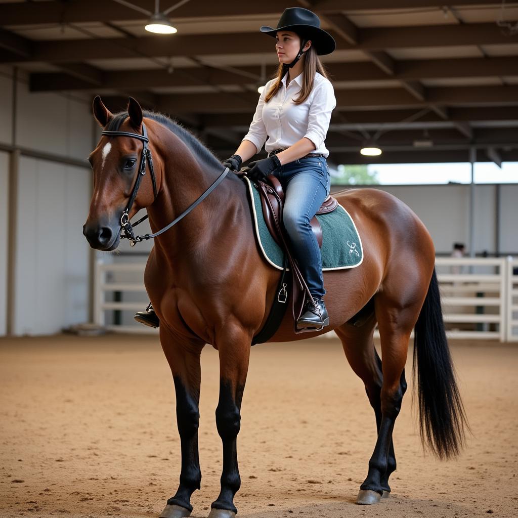 Horse and Rider Training with Bosal